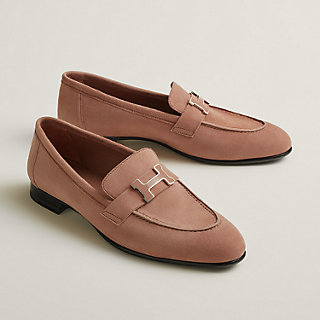 【洗練されたデザイン】HERMES★Mocassins Paris ゴートスエード mocassins-paris--232187Z VE-